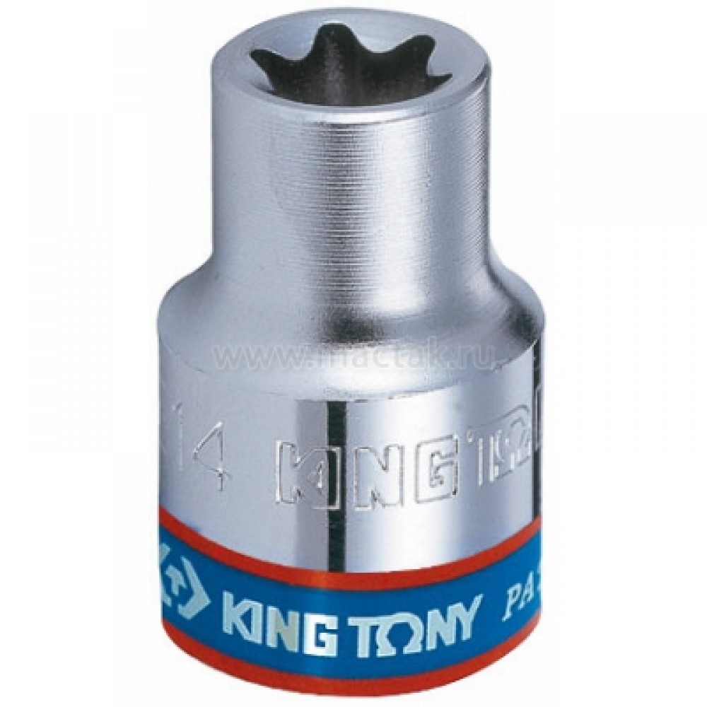 Головка торцевая TORX Е-стандарт 3/8", L = 28 мм KING TONY 3375