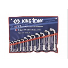 Набор торцевых L-образных ключей, 8-24 мм, 12 предметов KING TONY 1812MR 