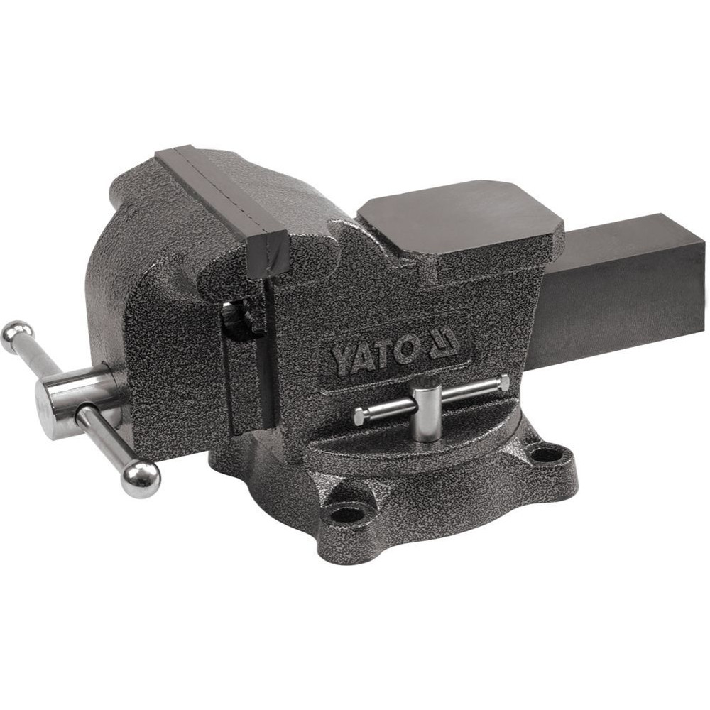 YT-65048 Слесарные поворотные тиски YATO 150 мм, 19 кг 
