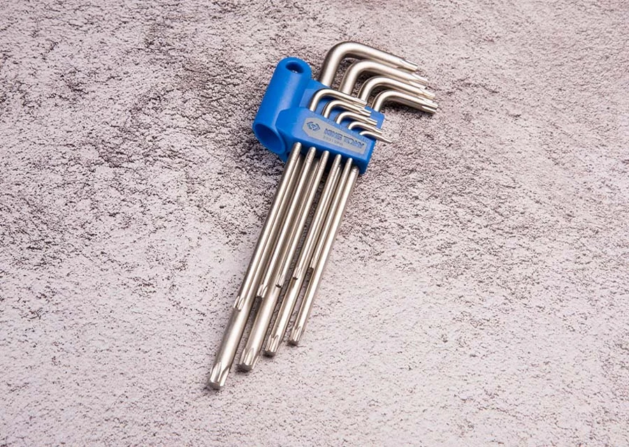 Набор удлинённых ключей TORX®, 9 предметов
