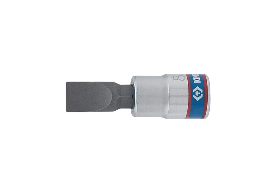 Торцевая головка-бита шлицевая 1/4″
